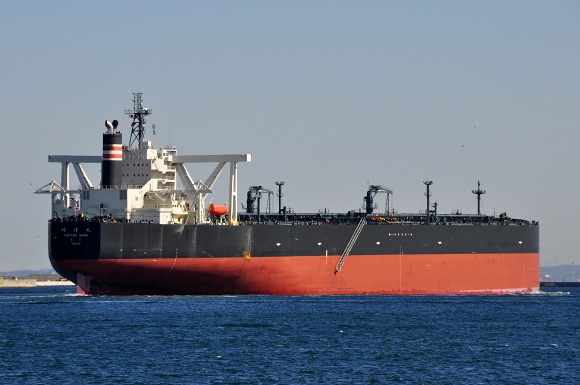 VLCC「時津丸・TOKITSU MARU 」横浜出港_e0158925_20352510.jpg