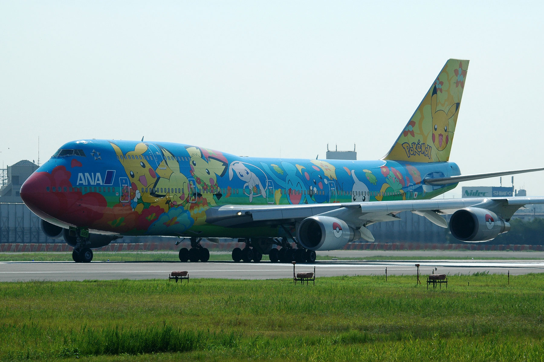 BOEING 747-400D / JA8956 - お花ジャンボ - : SKY LOUNGE GARDEN