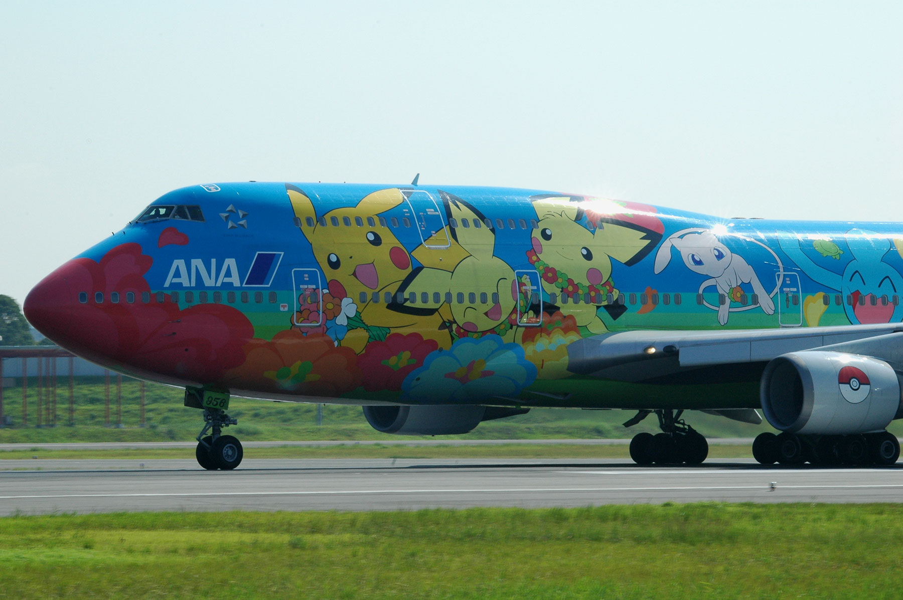 BOEING 747-400D / JA8956 - お花ジャンボ - : SKY LOUNGE BOEING 747-400D / JA8956 - お花ジャンボ - : SKY LOUNGE