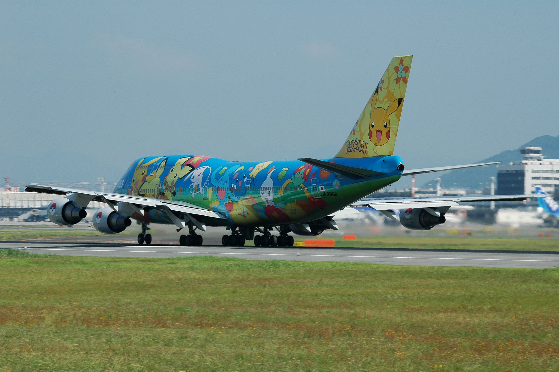 BOEING 747-400D / JA8956 - お花ジャンボ - : SKY LOUNGE BOEING 747-400D / JA8956 - お花ジャンボ - : SKY LOUNGE