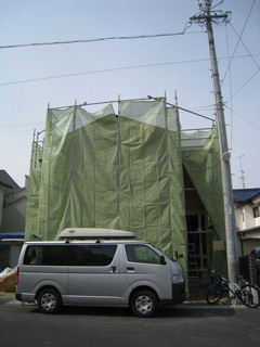 ｢清須の家｣サッシ取り付け_b0179213_18221624.jpg