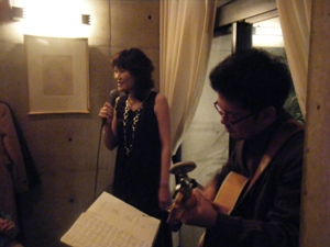Live at the wine bar デギュスタシオン♪2012.2.19_c0139321_0142839.jpg