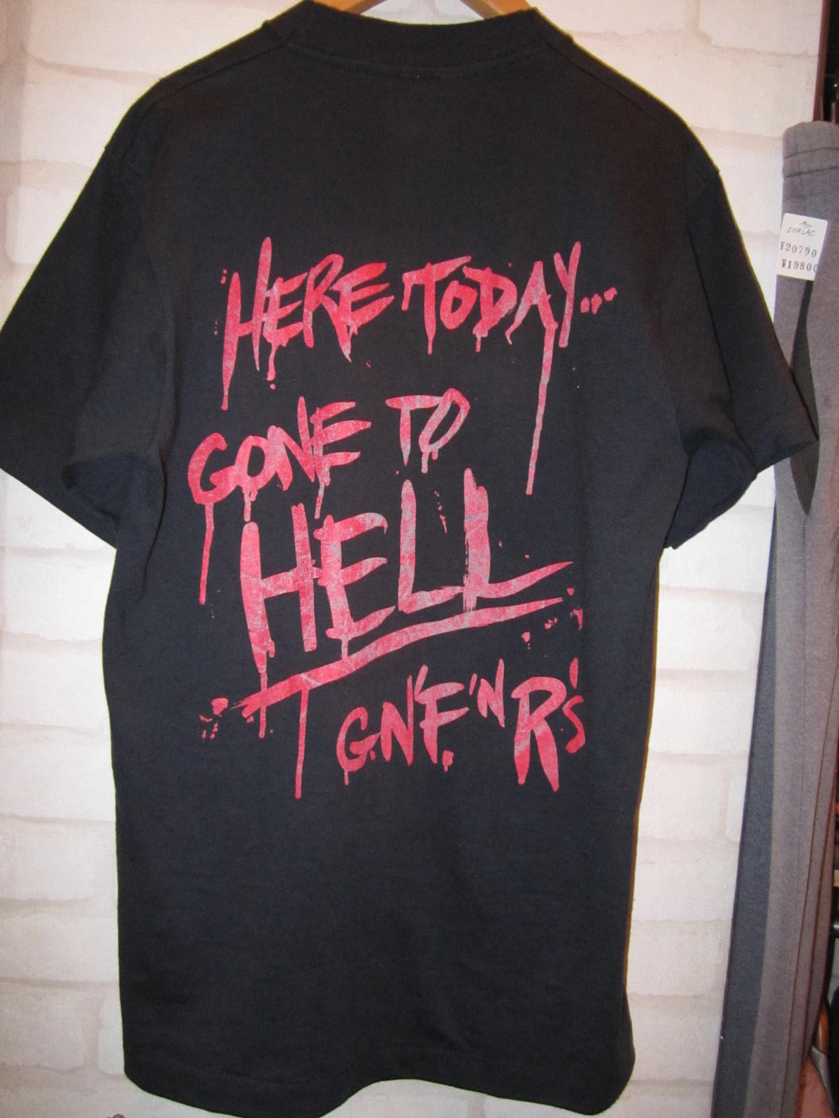 GUNS N ' ROSES (ガンズ・アンド・ローゼズ) スカルTシャツ 91年 GUNS N ' ROSES (ガンズ・アンド・ローゼズ) スカルTシャツ 91年