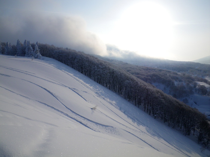 雪崩 八甲田