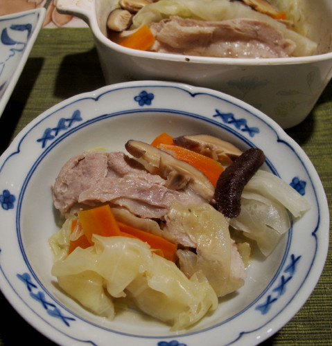 キャベツと豚肉のスープ煮　　2・22・2012_a0127398_902758.jpg