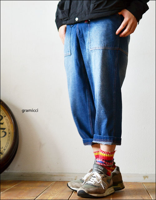 GRAMICCI [グラミチ] DENIM CROPPED PANT 「デニムクロップドパンツ」[GMP-12S020]MEN\'S  _f0051306_14225981.jpg