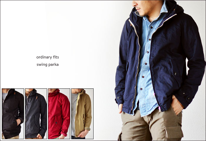 新品Ordinary fits オーディナリーフィッツ スウィングパーカー Ordinary fits（オーディナリーフィッツ） SWING PARKA 3 通販 - men