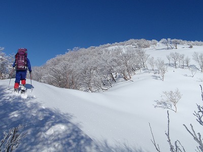 今年の初山は雪のテント泊でお目覚め～《2日目》_c0097754_1233272.jpg