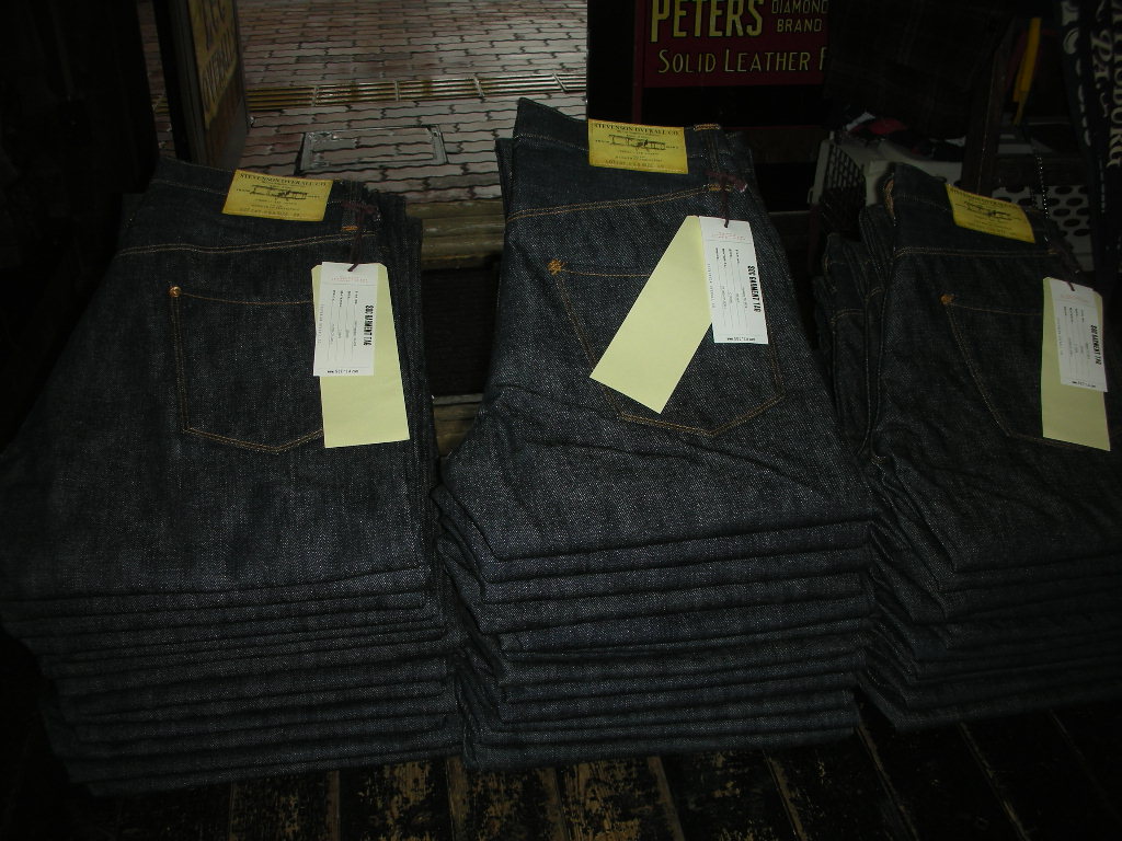 STEVENSON OVERALL DENIM 各種入荷_c0187684_0121794.jpg