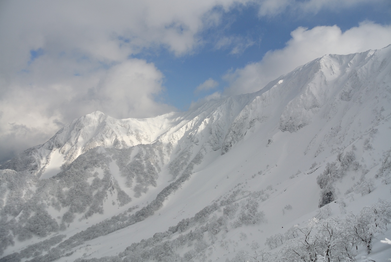 大山(弥山1709m)冬山5回目③_c0138991_0354579.jpg