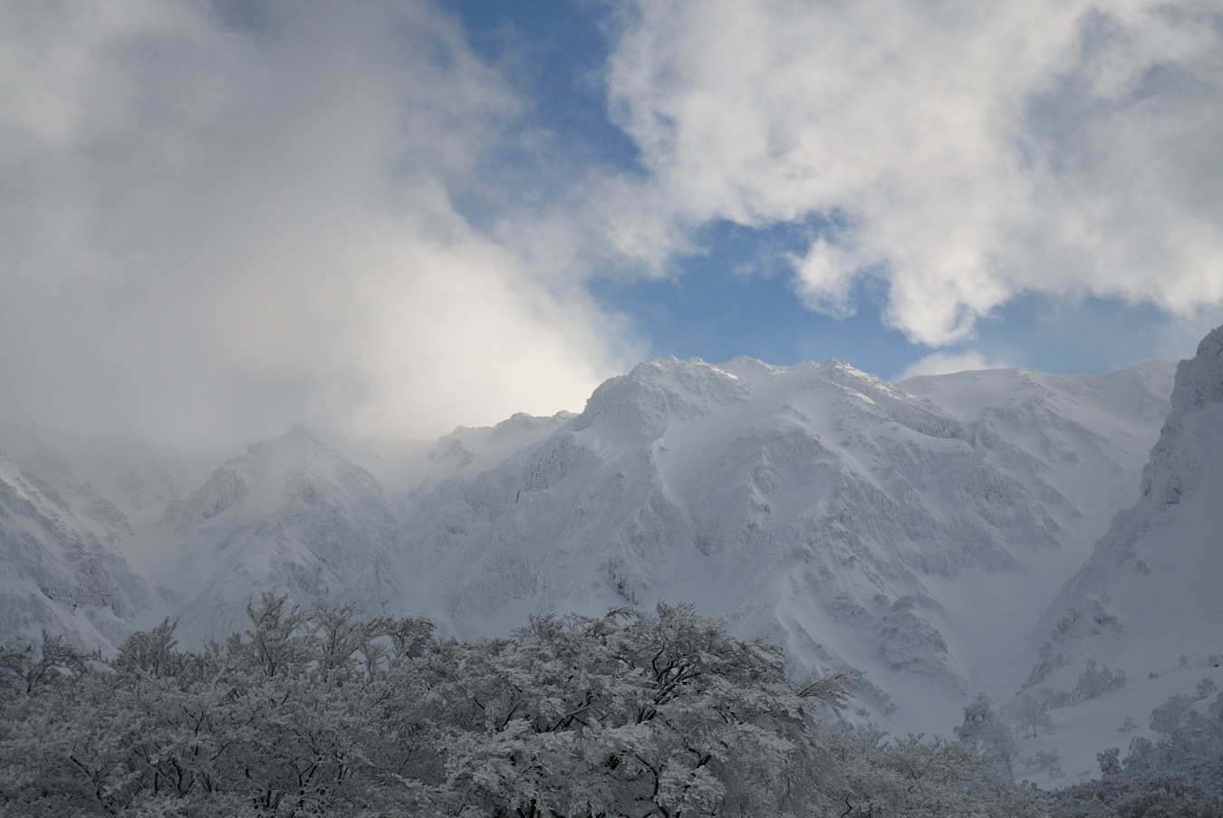 大山(弥山1709m)冬山5回目③_c0138991_0595679.jpg