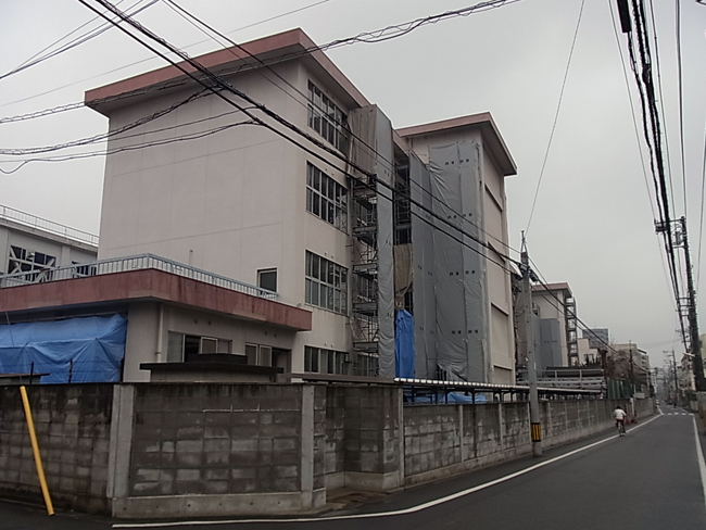 愛媛県立松山南高等学校の改修工事_b0186200_20511824.jpg
