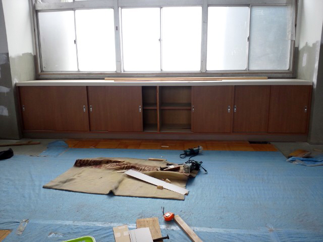 愛媛県立松山南高等学校の改修工事_b0186200_22422866.jpg