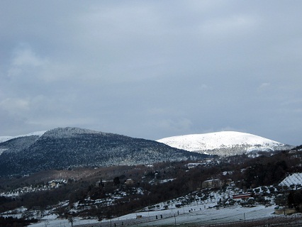 ネコと雪のテッツィオ山_f0234936_2362671.jpg