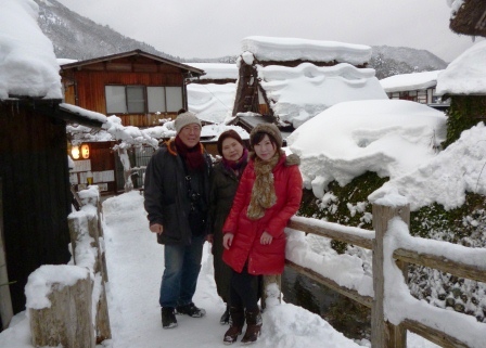 雪の高山 白川郷 金沢の旅 1日目 あたはママの素敵な日々