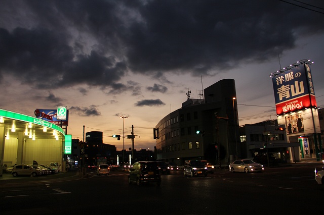 海田町昭和町～大正町　夕方の国道2号線を歩く_b0095061_9425375.jpg