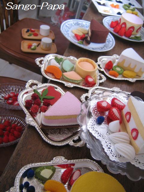 ①食べられるケーキ作り♪ りんごのタルト_b0187479_11282438.jpg