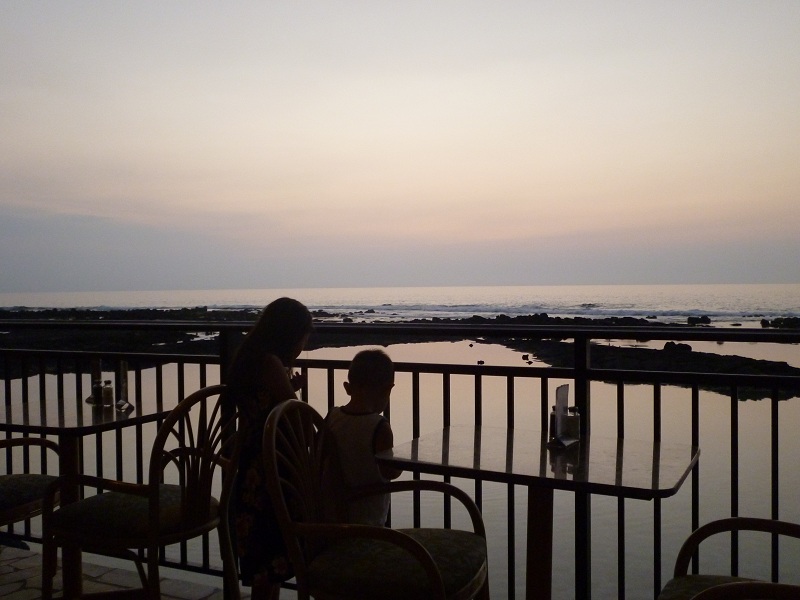 2011~12HAWAIIカウントダウン旅行記～ハワイ島の夕日とディナー～_f0011498_10373522.jpg