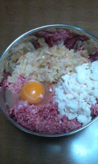 プチ便り(酒粕でハンバーグ)_a0206870_175863.jpg