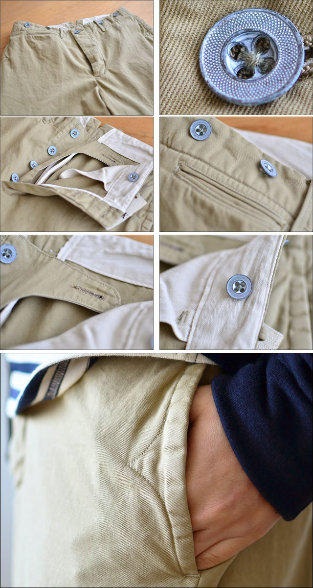 Haver Sack [ハバーサック] CHINO CLOTH PANTS　「チノクロスパンツ」 [861226A] MEN\'S_f0051306_1745232.jpg