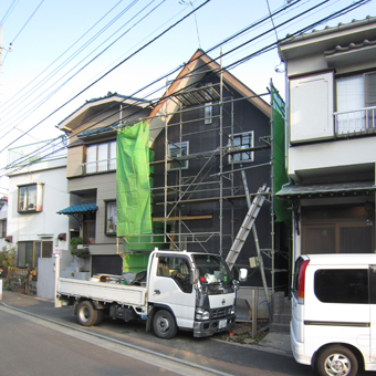 本日、「三角屋根の家」の現場に行ってきました。_c0195909_18255516.jpg