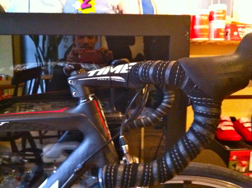 TIME NXR INSTINCT Di2を納車させていただきました : 盆栽自転車店ブログ