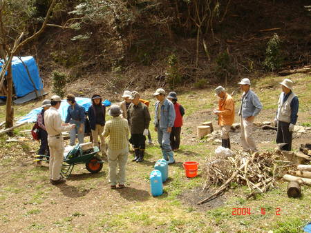 みさき里山クラブとの交流会 in 孝子の森_c0108460_154503.jpg