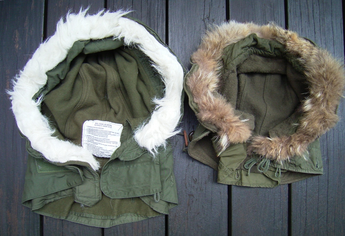 Ｍ65とＭ51の違い（モッズコートの違い）その２ Hood fur ruff編 : M