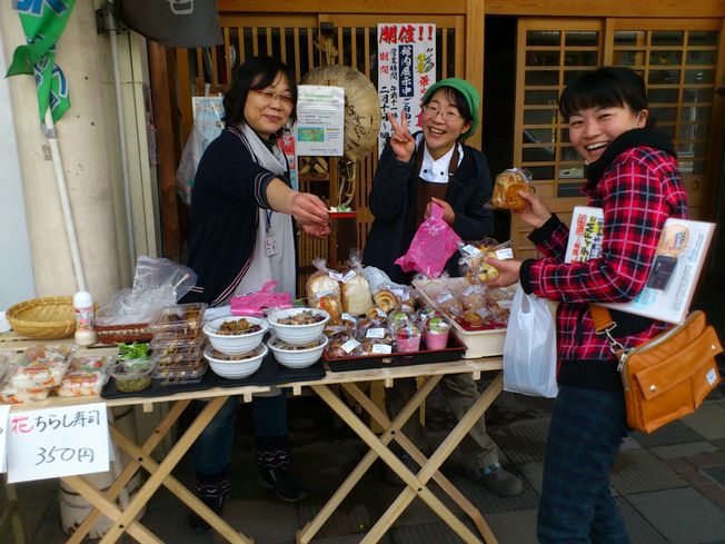 吉原宿 一の市 佐久寿司さんの たまご焼き【さく玉】デビュー!!_b0093221_21172360.jpg