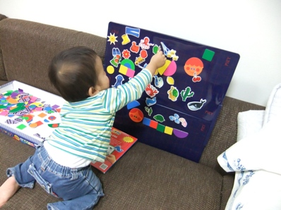 ピキー Piky マグネットモザイク 2歳 わたし的日常 東京 おもちゃで幼児教育 中学受験