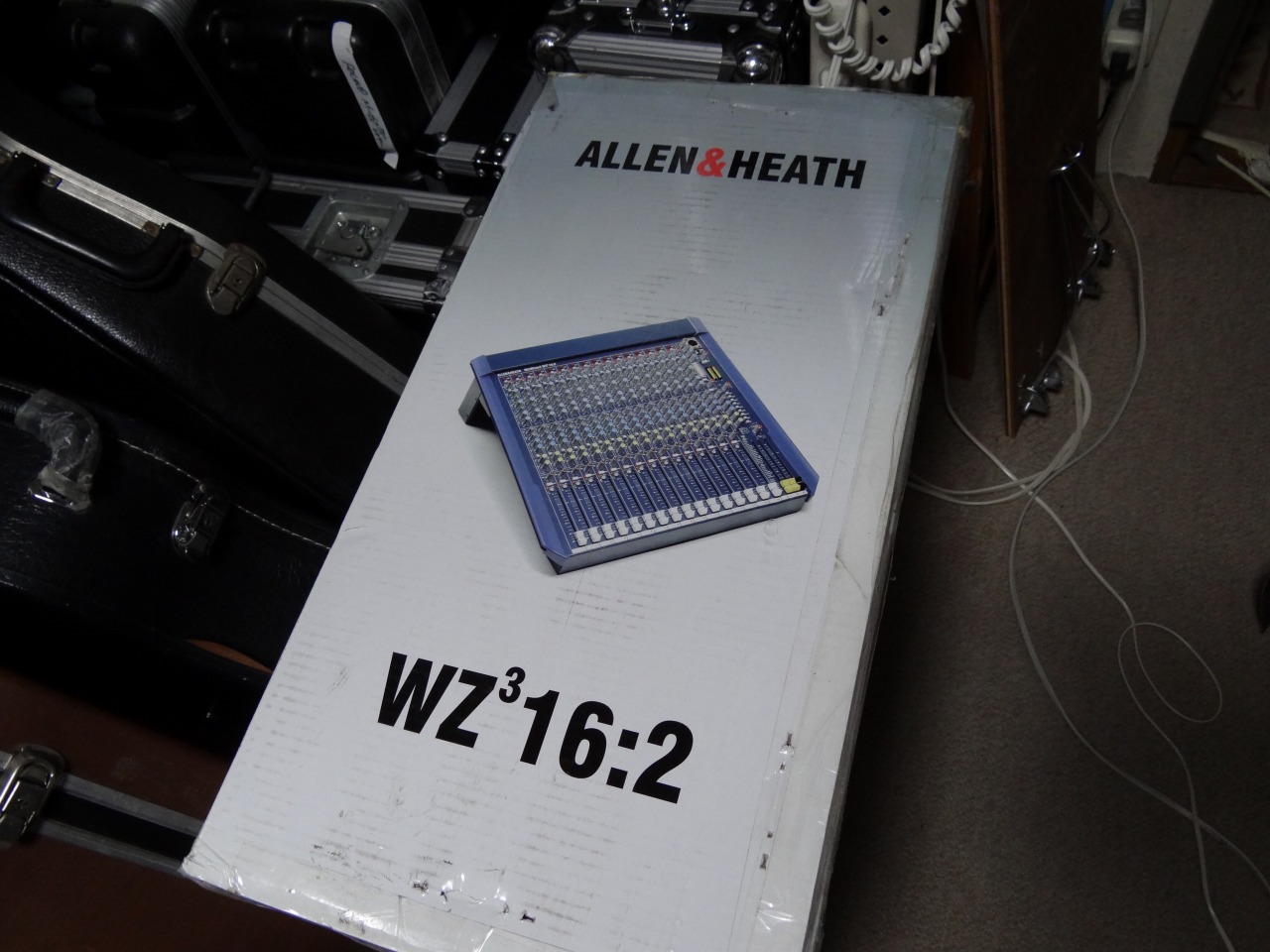 うちにやってきました！！ALLEN&HEATH WZ3 16:2 : 40歳から楽しむ 