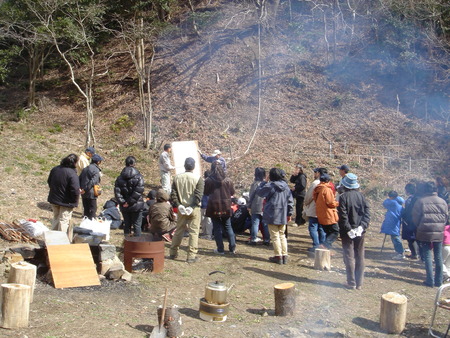 石ジュニアー自然大学（１期生）お別れ遠足　in　孝子の森_c0108460_21567.jpg