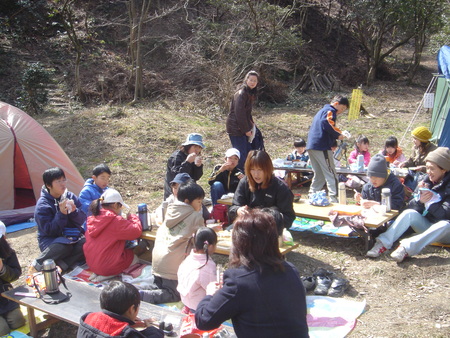 石ジュニアー自然大学（１期生）お別れ遠足　in　孝子の森_c0108460_2161434.jpg