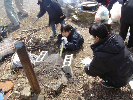 石ジュニアー自然大学（１期生）お別れ遠足　in　孝子の森_c0108460_26427.jpg