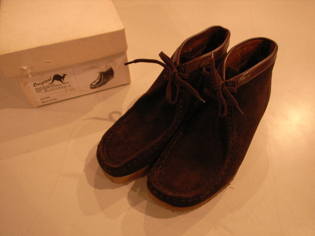 \"PADMORE & BARNES FOR ANATOMICA WALLABEE Hi\"ってこんなこと。_c0140560_13253514.jpg