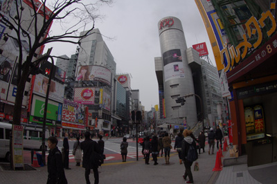 3月7日(水)今日の渋谷109前交差点_b0056983_14493533.jpg