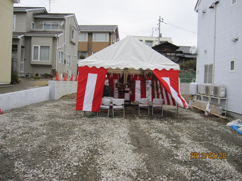 新医院建築のための地鎮祭をとり行いました_a0119856_2319382.jpg