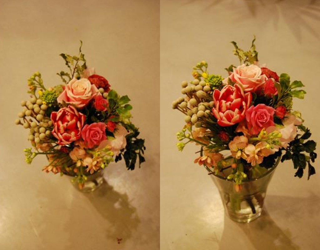 花束 ~体験レッスン~_a0201358_1359129.jpg