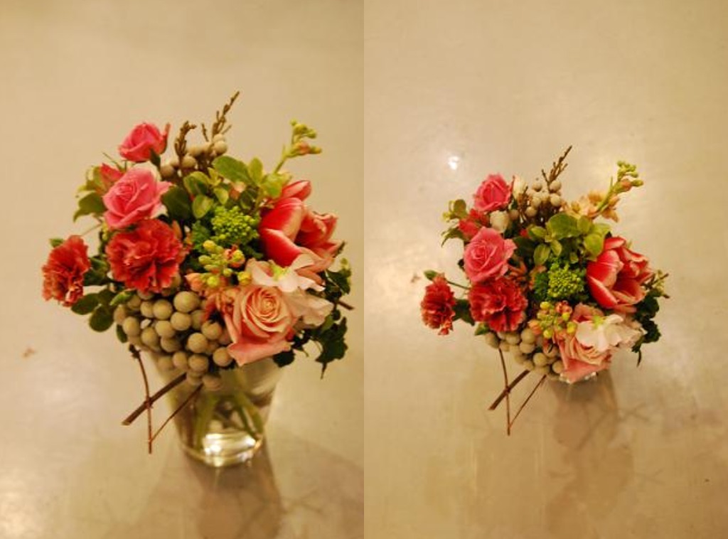 花束 ~体験レッスン~_a0201358_1401293.jpg