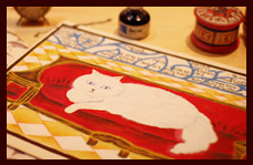 明日3/17(土)17時マデ!makio hIsadaさん個展 「和猫 мишка(ミーシカ)」_e0161063_1915367.jpg