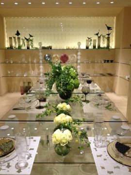 スガハラショップ芦屋店 新作展示会ディスプレイ 平山由香の暮らしのメモ帳
