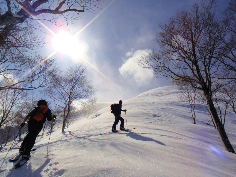 2012/02/29 Backcountry Snowboarding in 野谷荘司山_b0220886_13162184.jpg