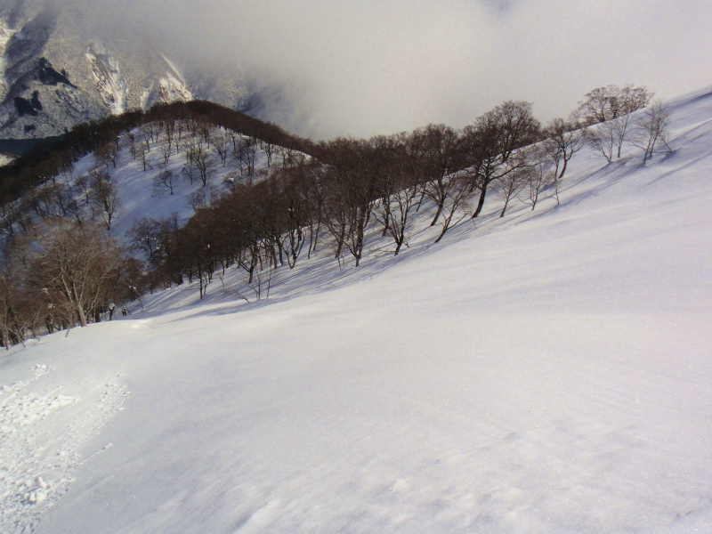 2012/02/29 Backcountry Snowboarding in 野谷荘司山_b0220886_13371497.jpg