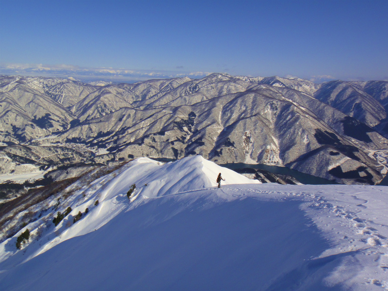 2012/02/29 Backcountry Snowboarding in 野谷荘司山_b0220886_13484593.jpg