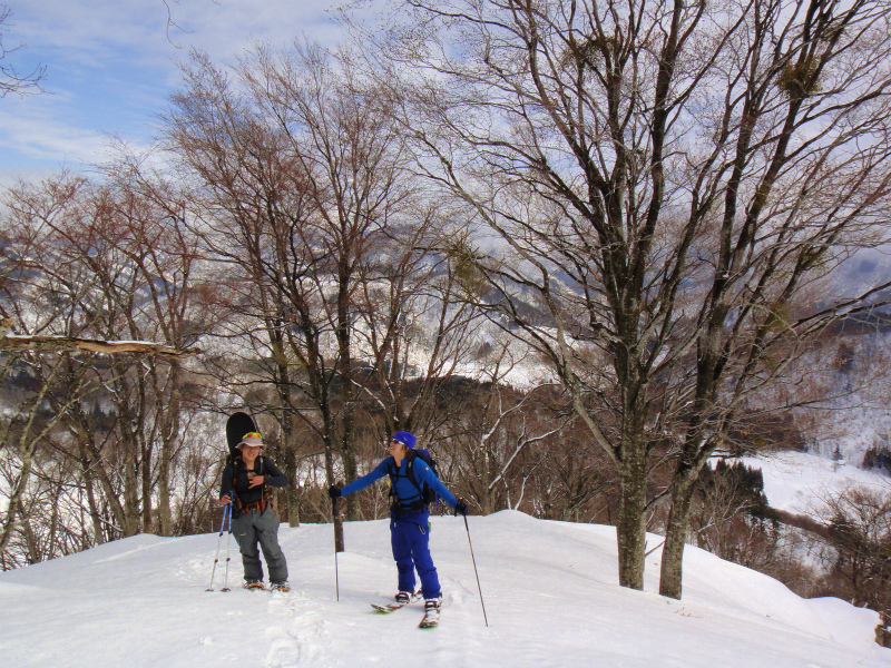 2012/02/29 Backcountry Snowboarding in 野谷荘司山_b0220886_139554.jpg
