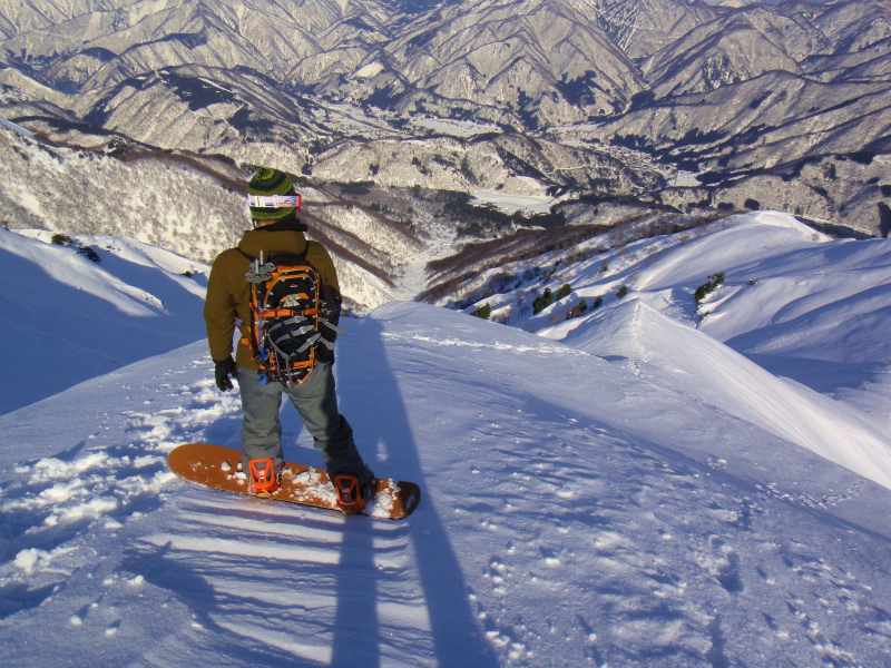 2012/02/29 Backcountry Snowboarding in 野谷荘司山_b0220886_140080.jpg