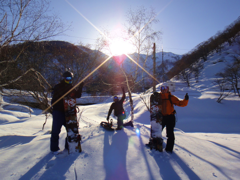 2012/02/29 Backcountry Snowboarding in 野谷荘司山_b0220886_1485678.jpg