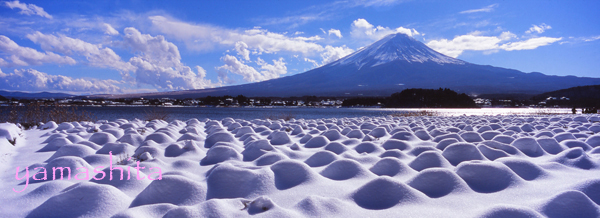 パノラマＦＵＪＩ TX-2で撮影した河口湖・大石公園からの冬の富士山。_a0158609_10111214.jpg
