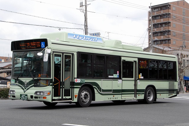 京都市バス～ブルーリボンシティ・ハイブリッド 2527～ : 撮影劇場