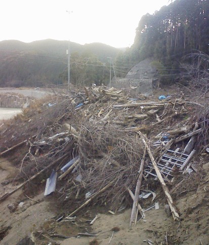 熊野川台風12号水害調査行(8) 浅里地区_f0197754_22433442.jpg